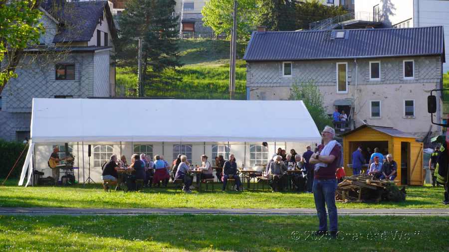 Festzelt auf den Selbitzplatz Blankenstein